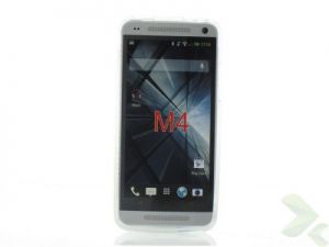 Geffy - Etui HTC One Mini TPU mat clear