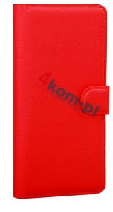 Etui portfel Nokia Lumia 730 / 735 - Czerwony