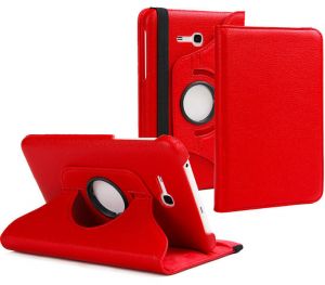 Etui stojak obrotowe do Samsung Galaxy Tab 3 7.0 LITE T113 - Czerwony