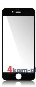 Szkło hartowane pełne H9 na cały ekran czarne do iPhone 6 Plus - Czarny