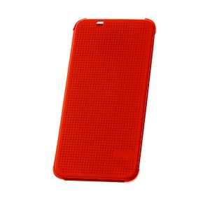 Flip Cover Dot View czerwony do HTC Desire 620 - Czerwony