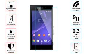Szkło hartowane H9 do Sony Xperia M2 Aqua