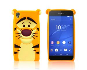 Etui silikonowe 3D Tygrysek Sony Xperia Z3