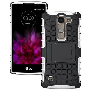 Pancerne Armor Etui LG SPIRIT 4G LTE białe - Biały
