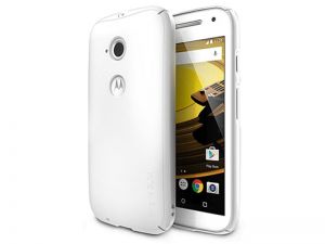 ETUI RINGKE SLIM MOTOROLA MOTO E 2015 WHITE - Biały