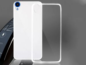 Etui silikonowe crystal 0.3mm guma do HTC Desire 820