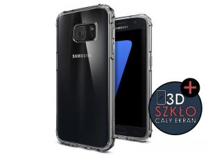 ETUI SPIGEN CRYSTAL SHELL SAMSUNG GALAXY S7 - Czarny
