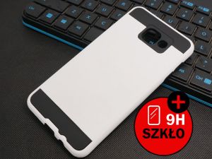 ETUI PANCERNE DO SAMSUNGA GALAXY A5 2016+ SZKŁO HARTOWANE - Biały