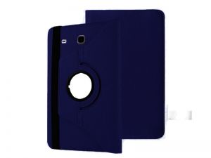 ETUI SKÓRZANE OBROTOWE 360° SAMSUNG GALAXY TAB A 7.0 T280 T285 - Granatowy