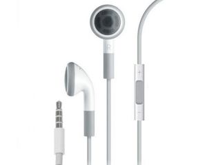 Oryginalne słuchawki Apple MA770 z pilotem i mikrofonem