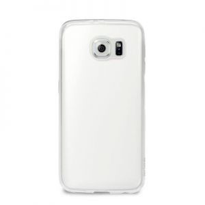 PURO Ultra Slim "0.3" Cover - Zestaw etui + folia na ekran Samsung Galaxy S6 edge (półpr
