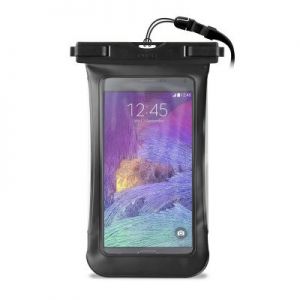 PURO Nieprzemakalne etui smartphone/phablet max. 5.7" (czarny)