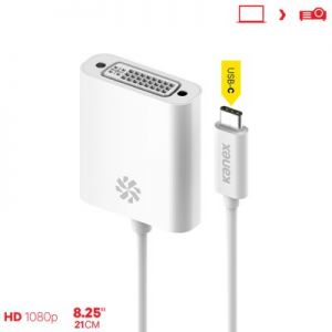 Kanex przejściówka z USB-C na DVI (21cm)