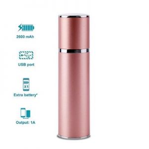 PURO Universal External Battery - Uniwersalny Power Bank 2600mAh (Rose Gold)